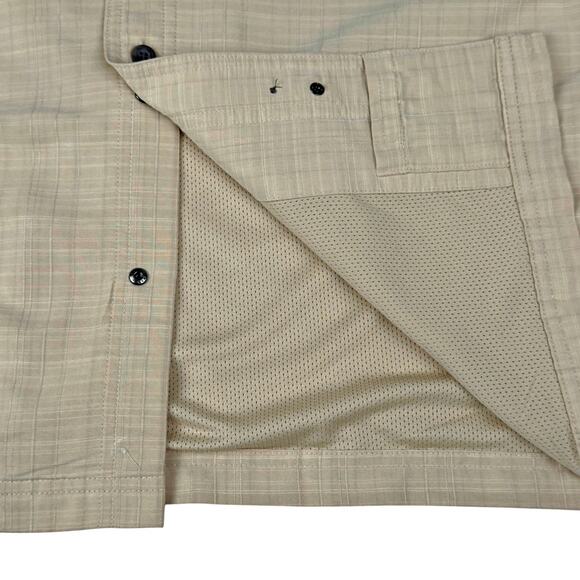 511 Tactical Series Covert Casual Shirt Concealed Pockets SS Pale Yellow LARGE - Picture 4 of 8